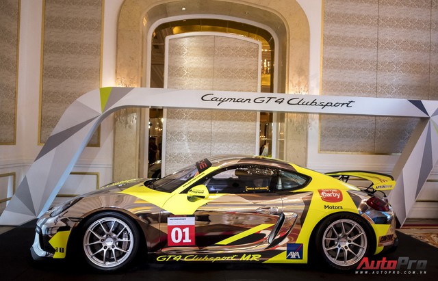 Chi tiết xe đua thể thao Porsche Cayman GT4 ClubSport vừa được giới thiệu tại Việt Nam - Ảnh 3.