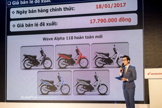 Honda Wave Alpha mới ra mắt với động cơ mạnh hơn, giá 17,79 triệu Đồng - Ảnh 4.