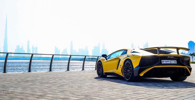 Bộ áo lạ mắt của hàng hiếm Lamborghini Aventador SV tại Dubai - Ảnh 7.