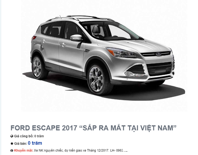 Rộ tin đồn Ford Escape 2017 sắp bán tại Việt Nam: Sale phao tin, hãng xe lại chối đây đẩy - Ảnh 3.