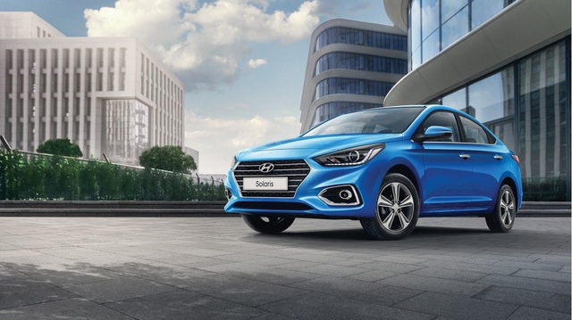 Sedan cỡ nhỏ Hyundai Accent 2018 lộ diện sớm