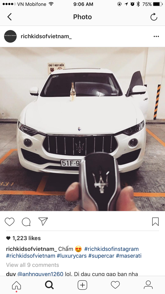 Xem giới trẻ Việt khoe siêu xe, xe siêu sang trên Instagram - Ảnh 3.