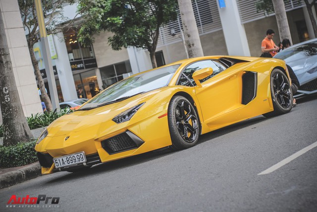 Dàn siêu xe Lamborghini 80 tỷ đồng tụ tập dịp cuối tuần tại Sài Gòn - Ảnh 4.