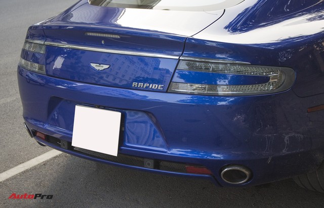 Hàng hiếm Aston Martin Rapide đổi màu tại Hà Nội - Ảnh 12.