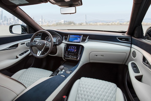 Infiniti QX50 2019 sở hữu động cơ biến thiên tỷ số nén đầu tiên trên thế giới - Ảnh 4. Infiniti QX50 2019 sở hữu động cơ biến thiên tỷ số nén đầu tiên trên thế giới - Ảnh 4.