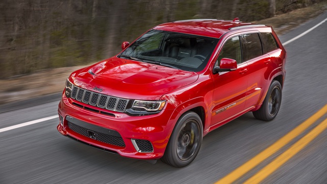 Jeep Grand Cherokee Trackhawk 2018 - xe SUV thương mại mạnh nhất thế giới - được chốt giá