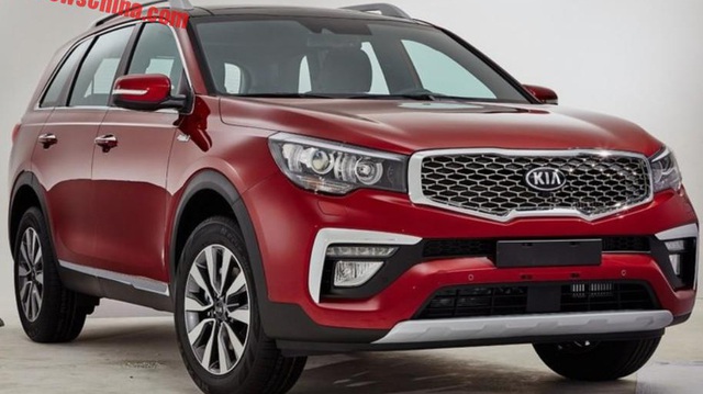 SUV 7 chỗ Kia KX7 phiên bản sản xuất lộ diện với thiết kế khác Sorento