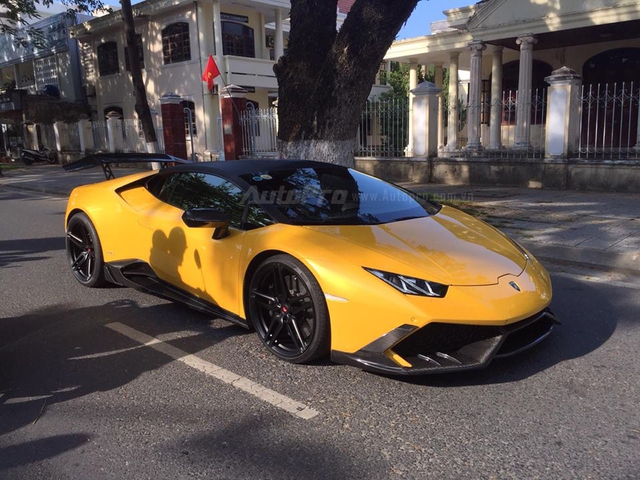 Cặp đôi Lamborghini Huracan độ khủng, biển VIP, đọ dáng cùng nhau tại Đà Nẵng - Ảnh 15.