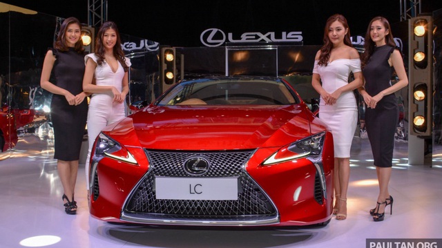 Lexus LC 500 2018 chính thức trình làng tại Malaysia, đại gia Việt "phát thèm"