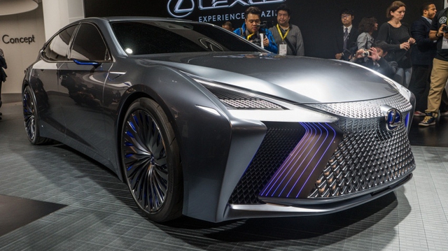 LS+ Concept - Hình ảnh xem trước cho sedan hạng sang đầu bảng của Lexus