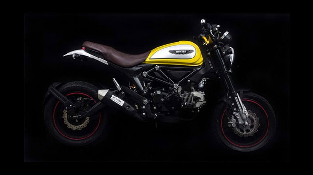 Lifan Hunter 125 "nhái" Ducati Scrambler ra mắt, giá từ 35,5 triệu Đồng