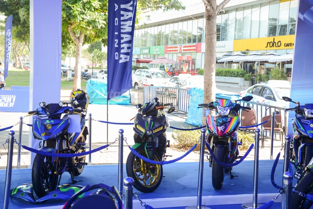 Dàn Yamaha Exciter độ tụ họp trong sự kiện giao lưu với Valentino Rossi tại Việt Nam - Ảnh 3.