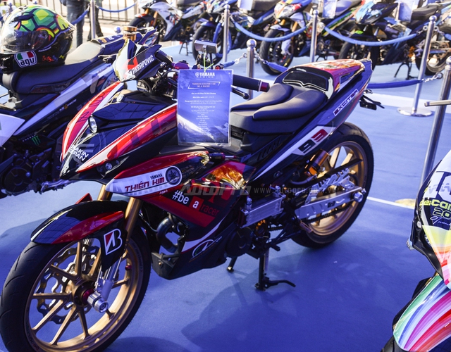 Dàn Yamaha Exciter độ tụ họp trong sự kiện giao lưu với Valentino Rossi tại Việt Nam - Ảnh 13.