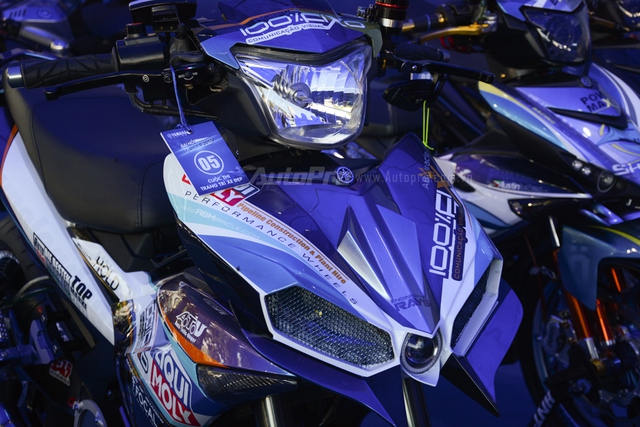 Dàn Yamaha Exciter độ tụ họp trong sự kiện giao lưu với Valentino Rossi tại Việt Nam - Ảnh 10.