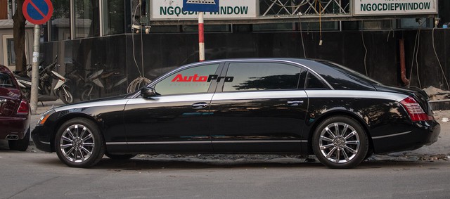 Xe siêu sang Maybach 62 trong lô xe nhập lậu năm 2013 tái xuất tại Hà Nội - Ảnh 6.