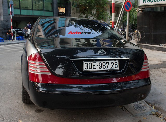 Xe siêu sang Maybach 62 trong lô xe nhập lậu năm 2013 tái xuất tại Hà Nội - Ảnh 5.