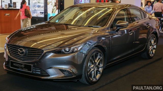 Mazda6 2017 ra mắt Đông Nam Á, sẵn sàng "chiến đấu" với Toyota Camry