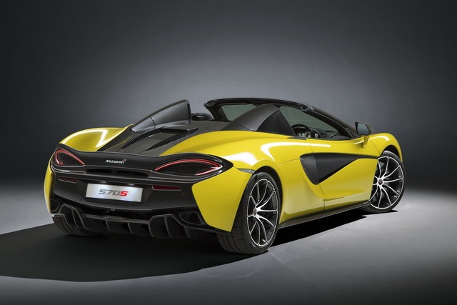 McLaren 570S Spider - Siêu xe mui trần nổi loạn - Ảnh 3. McLaren 570S Spider - Siêu xe mui trần nổi loạn - Ảnh 3.