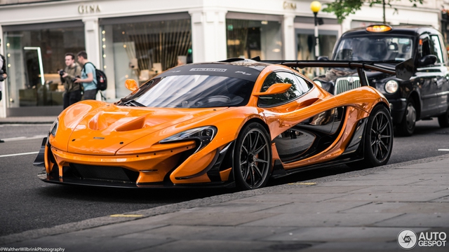 1 trong số 6 chiếc McLaren P1 LM được sản xuất trên thế giới bị bắt gặp tại London - Ảnh 13.