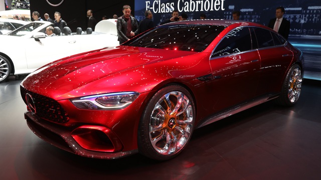 "Mục sở thị" vẻ đẹp của coupe 4 cửa hạng sang Mercedes-AMG GT Concept
