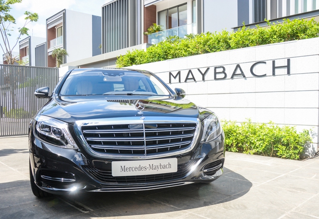 Cận cảnh xe siêu sang Mercedes-Maybach S500 giá 11 tỷ Đồng tại Việt Nam - Ảnh 1.