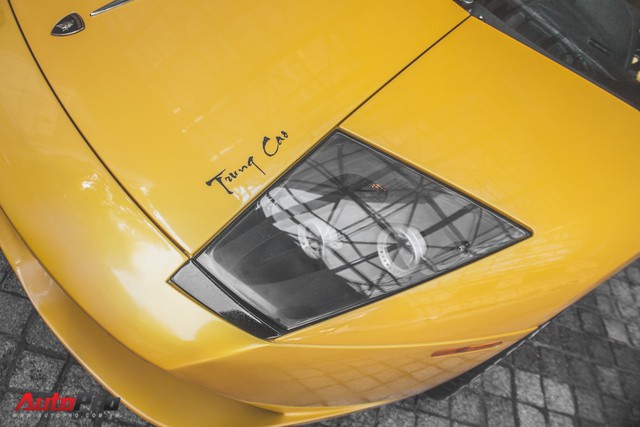 Lamborghini Murcielago màu vàng độc nhất Việt Nam tái xuất sau một năm vắng bóng - Ảnh 5.