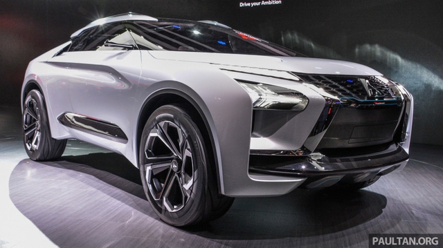 SUV công nghệ cao Mitsubishi e-Evolution Concept được vén màn
