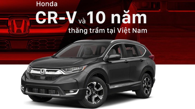 Honda CR-V và 10 năm thăng trầm tại Việt Nam