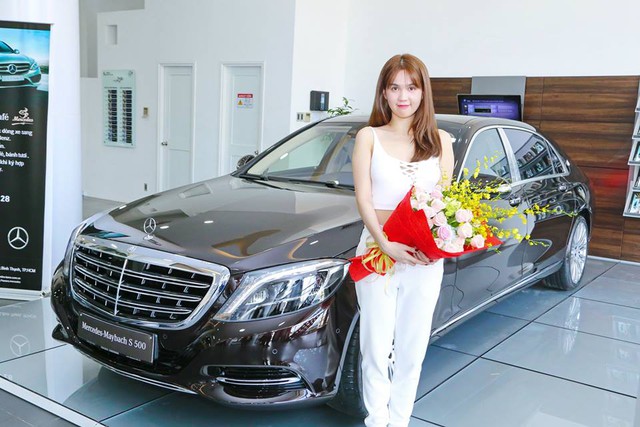 Ngọc Trinh tậu xe siêu sang Mercedes-Maybach S500 giá 11 tỷ Đồng - Ảnh 1.