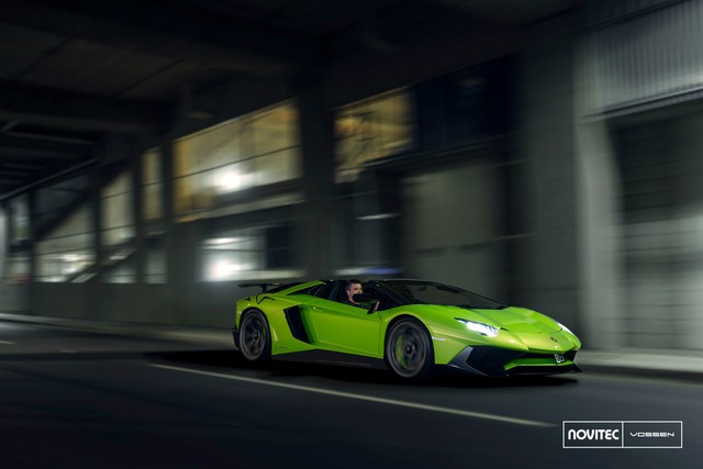 Novitec cho ra mắt bản độ ấn tượng của Lamborghini Aventador SV mui trần - Ảnh 2.