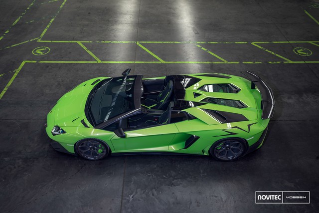 Novitec cho ra mắt bản độ ấn tượng của Lamborghini Aventador SV mui trần - Ảnh 11.