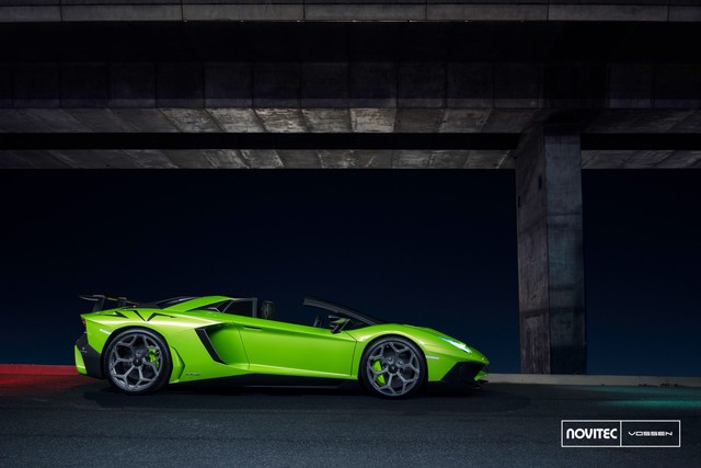 Novitec cho ra mắt bản độ ấn tượng của Lamborghini Aventador SV mui trần - Ảnh 4.