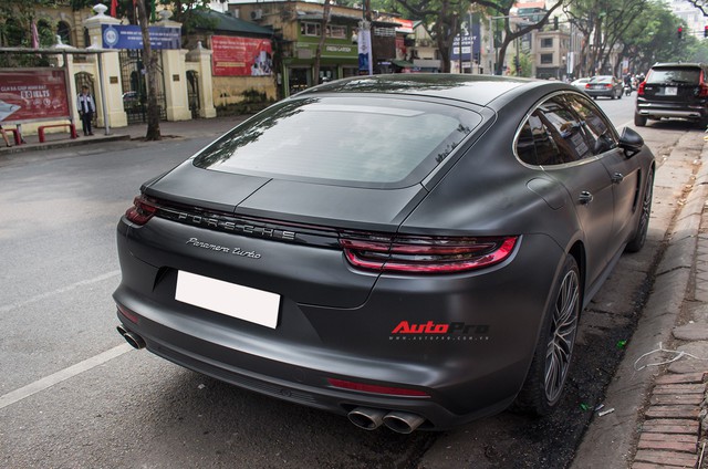 Porsche Panamera Turbo 2017 giá hơn 12 tỷ đầu tiên đổi màu tại Hà Nội - Ảnh 8.