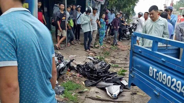 Đồng Nai: Xe tải lao như điên vào hai mẹ con đi xe máy