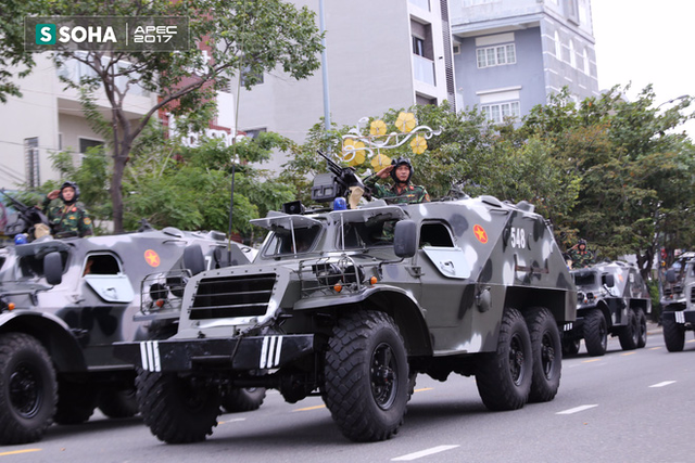 Ngắm dàn xe khủng của lực lượng công an, quân đội Việt Nam sẵn sàng bảo vệ APEC - Ảnh 13.