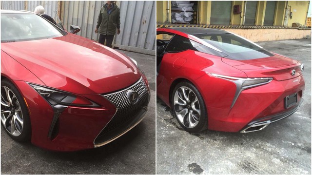Xe thể thao Lexus LC500 2018 đầu tiên về Việt Nam