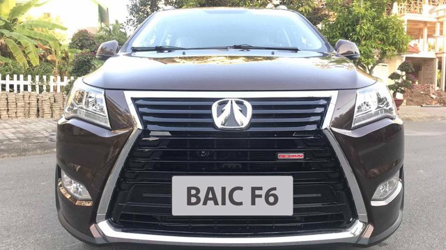 BAIC F6 - xe nhái Lexus có mặt tại Hà Nội với giá chưa đến 600 triệu đồng