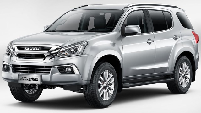 SUV 7 chỗ Isuzu mu-X có thêm phiên bản mới tại Trung Quốc