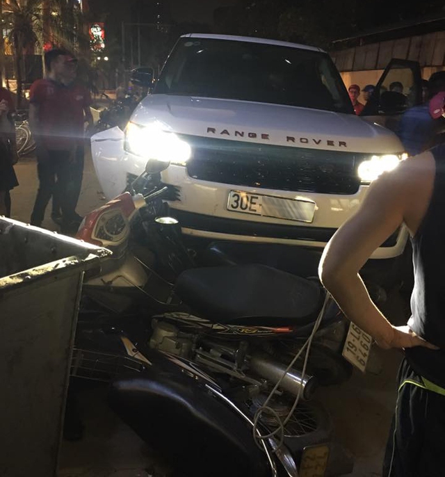 Hà Nội: Trộm xe Range Rover 8 tỷ Đồng gây tai nạn kinh hoàng trên phố - Ảnh 2.