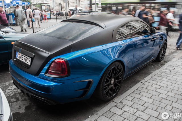 Rolls-Royce Wraith độ Mansory khoe dáng trên phố - Ảnh 6.
