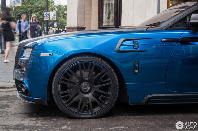 Rolls-Royce Wraith độ Mansory khoe dáng trên phố - Ảnh 8.