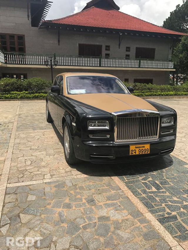 Rolls-Royce Phantom Series II màu độc, biển tứ quý 9 của Lào xuất hiện tại Đà Lạt - Ảnh 3.