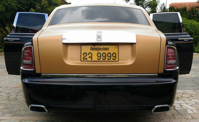 Rolls-Royce Phantom Series II màu độc, biển tứ quý 9 của Lào xuất hiện tại Đà Lạt - Ảnh 4.