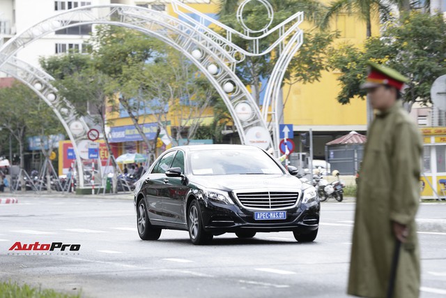 Cận cảnh đoàn xe Mercedes-Benz phục vụ nguyên thủ Malaysia và Việt Nam tại APEC 2017 - Ảnh 3.