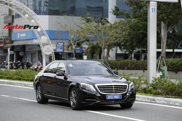 Cận cảnh đoàn xe Mercedes-Benz phục vụ nguyên thủ Malaysia và Việt Nam tại APEC 2017 - Ảnh 1.