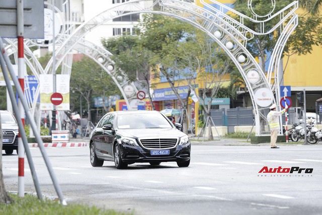 Cận cảnh đoàn xe Mercedes-Benz phục vụ nguyên thủ Malaysia và Việt Nam tại APEC 2017 - Ảnh 2.