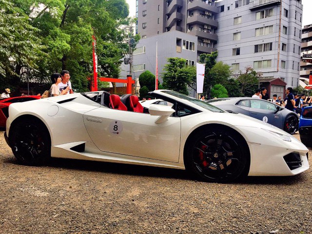 Xem dàn siêu xe Lamborghini khủng của các tay chơi Nhật tụ tập - Ảnh 8. Xem dàn siêu xe Lamborghini khủng của các tay chơi Nhật tụ tập - Ảnh 8.