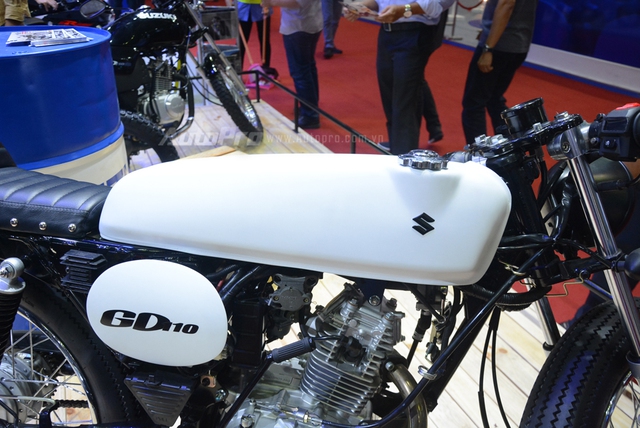 Xe côn tay thiết kế ngược thời đại Suzuki GD110 có bản độ cá tính - Ảnh 7.