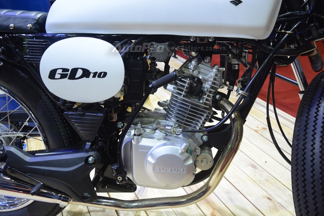 Xe côn tay thiết kế ngược thời đại Suzuki GD110 có bản độ cá tính - Ảnh 12.