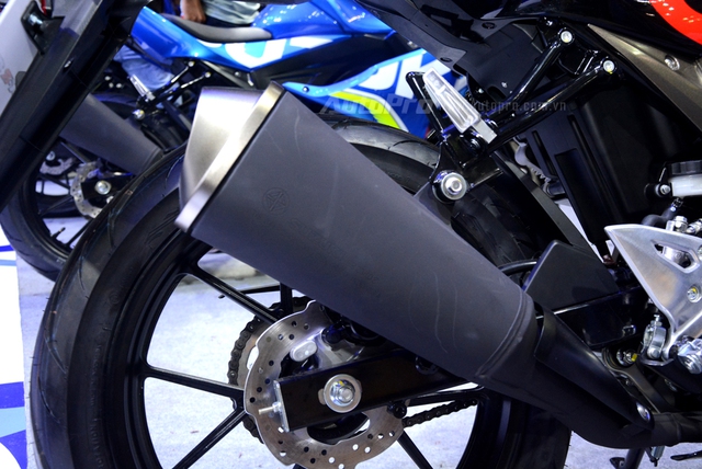 Cận cảnh Suzuki GSX-R150, đối thủ chính của Yamaha R15 và Honda CBR150R - Ảnh 15.